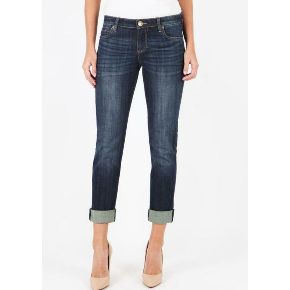Kut from the Kloth Catherine Distressed Boyfriend Jeans Size 2
